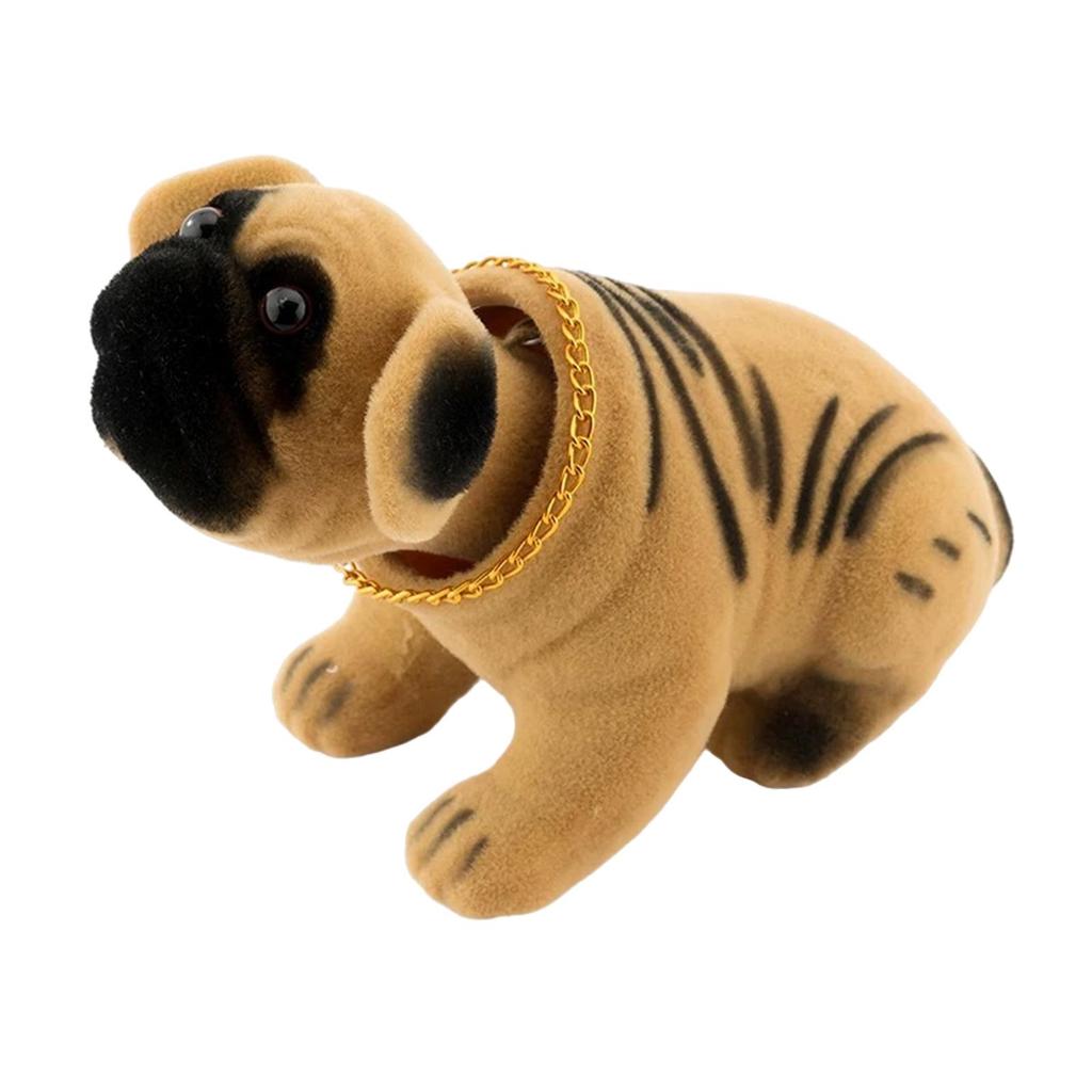 Dog Figurine for Vehicle Dashboard, Interior Accessories for Pet Lovers, Gift for Office Space