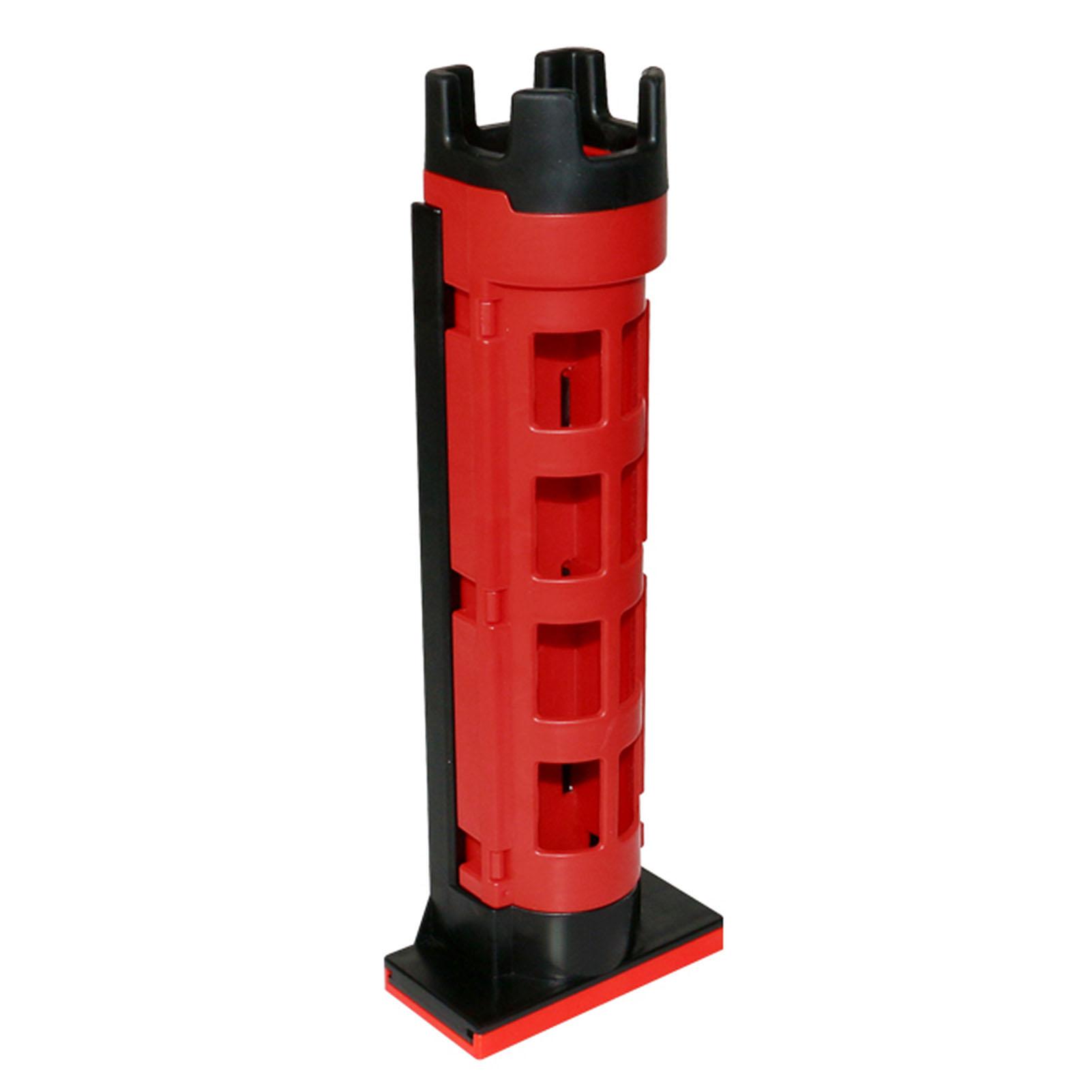 

Подставка для удочки Трубка с регулируемой высотой для рыболовной коробки Подставка для хранения удочки красный