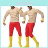 Halloween Party Outfit With Polyester Material Funny Muscle Suit For Cosplay Event