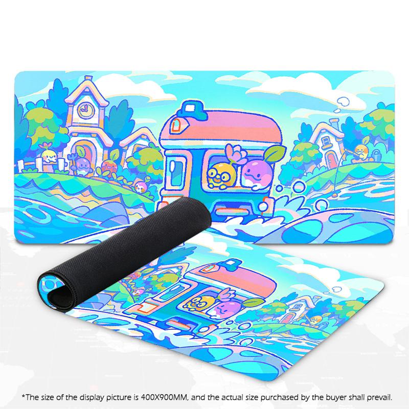 Large Mouse Pad Xmm Kawaii Shark Mouse Mats Gamer Cute Pad for Computer Mouse XXL bule Gaming Accessories Laptop Desk Mat