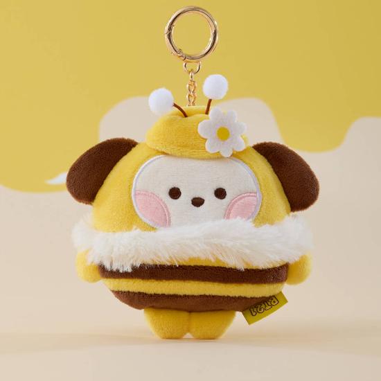 BT21 Медовая Пчела Edition minini Мягкая Игрушка Брелок-Рулетка CHIMMY