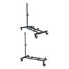 Vertical Bike Stand with Wheels Professional Space Saving Indoor Holder Iron