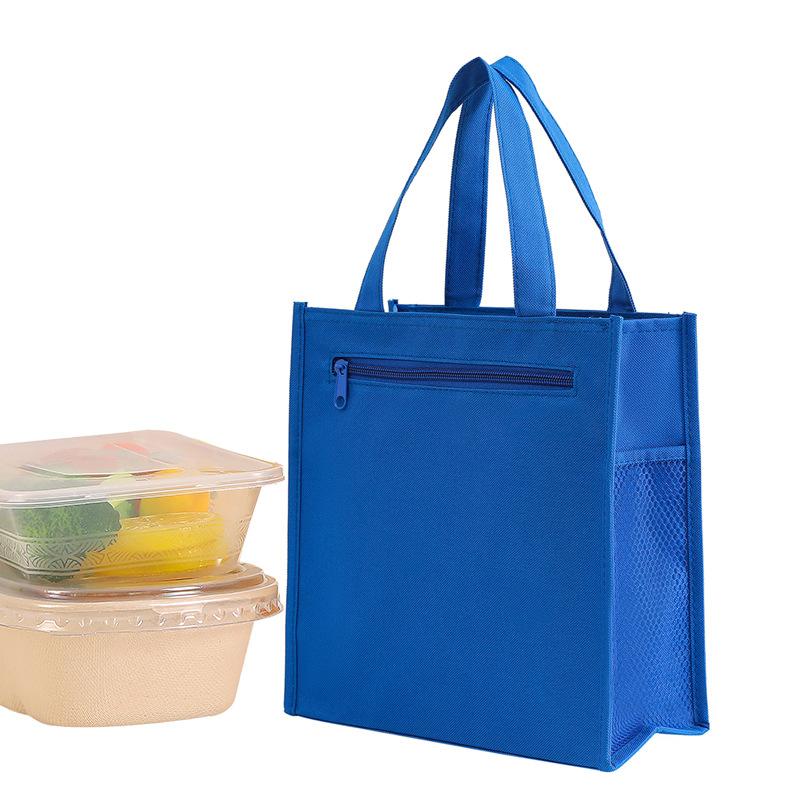 Neue Handtasche mit großem Fassungsvermögen, Lunchtasche, tägliche Handtasche mit Reißverschluss, Einkaufstasche, Aufbewahrungstasche für Studentenlehrbücher