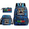 American Shanhaijing Backpack Student School Bag Shoulder Bag