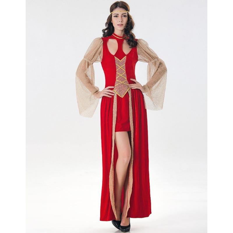 Halloweenský kostým princezny, kostým královny, večerní šaty, společenské šaty, kostým na vystoupení