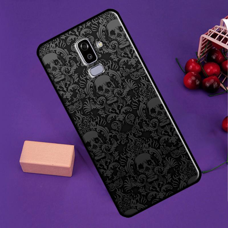 Gotisk Skalle För Samsung Galaxy M14 M34 M54 M56 M36 M16 M31 M11 M13 M53 M12 M32 M52 M35 M55 M15 M06 Fodral