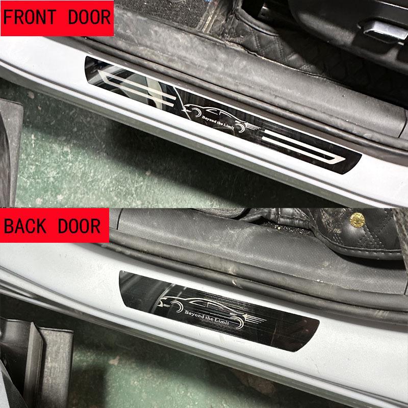 Mitsubishi ASX, Outlander, Eclipse Cross, Pajero & Attrage Door Sill Scuff Plates & Pedals