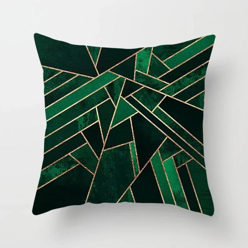 Geometriskt Mönster Kudde Dekoration Hem Soffa Kuddfodral Säng Lyx
