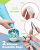 32Pcs Cake Decorating Tools Icing Cream Piping Nozzle Tips Confectionery Pastry Bags Stainless Steel Nozzles Tip Cake Decoration