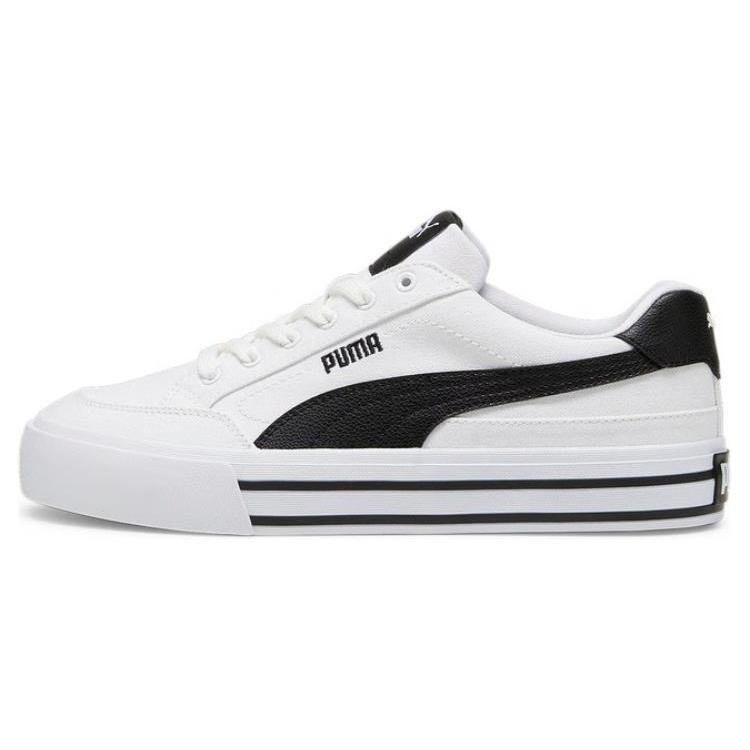 New PUMA Court Classic Vulc Fs 'White Black' 396353-02