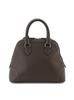 Wide Boston Canvas Shoulder Bag 09WGB264503 BRW F [Mila Owen] Women's
