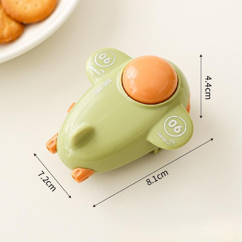 Cartoon Airplane Sealing Machine - Rechargeable Household Sealing Machine - Vacuum Sealing Machine for Snack Bags - Magnetic Attachment