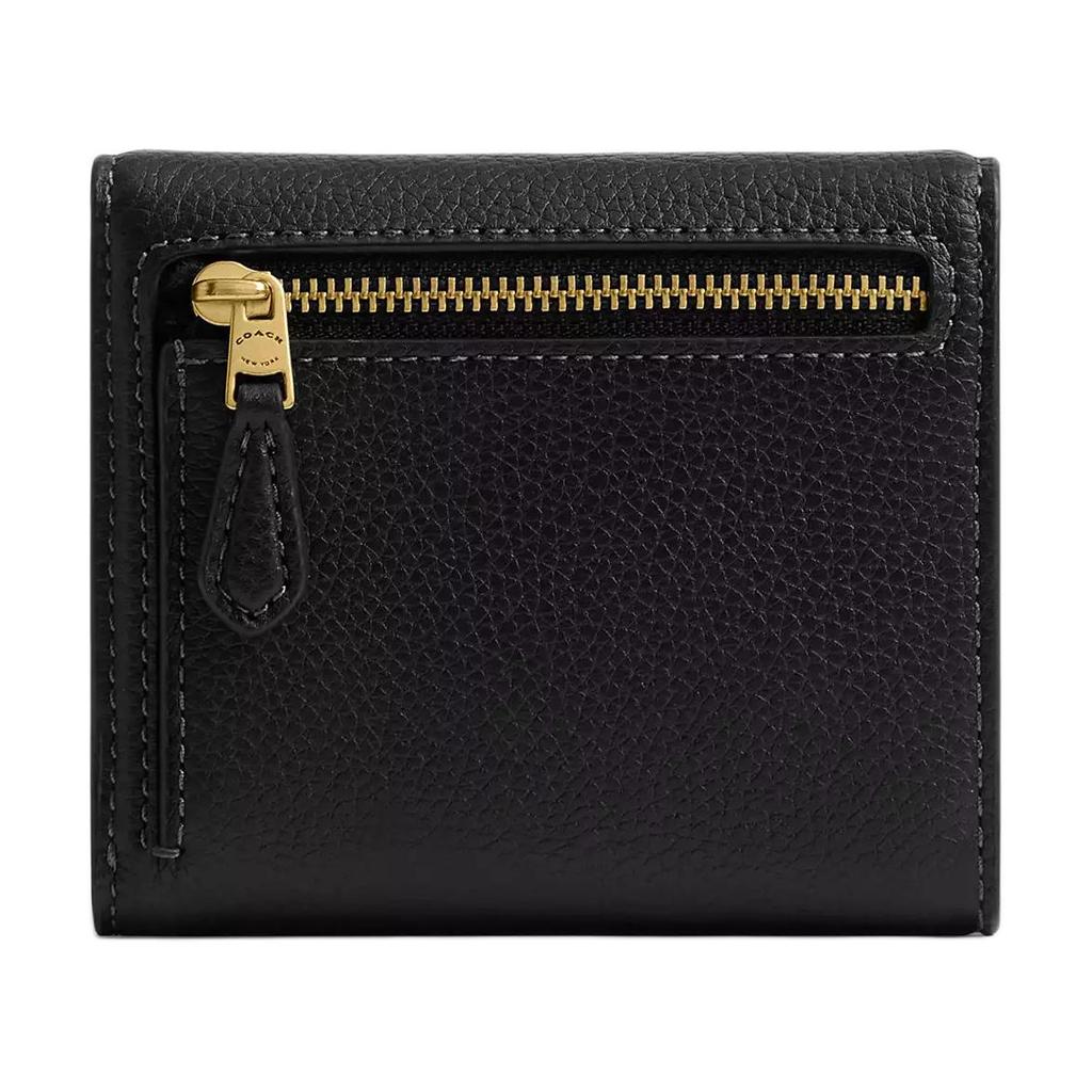 Coach Mira 11 Classic Logo Leather Wallet Women wallet Black CAO13-B4BK
