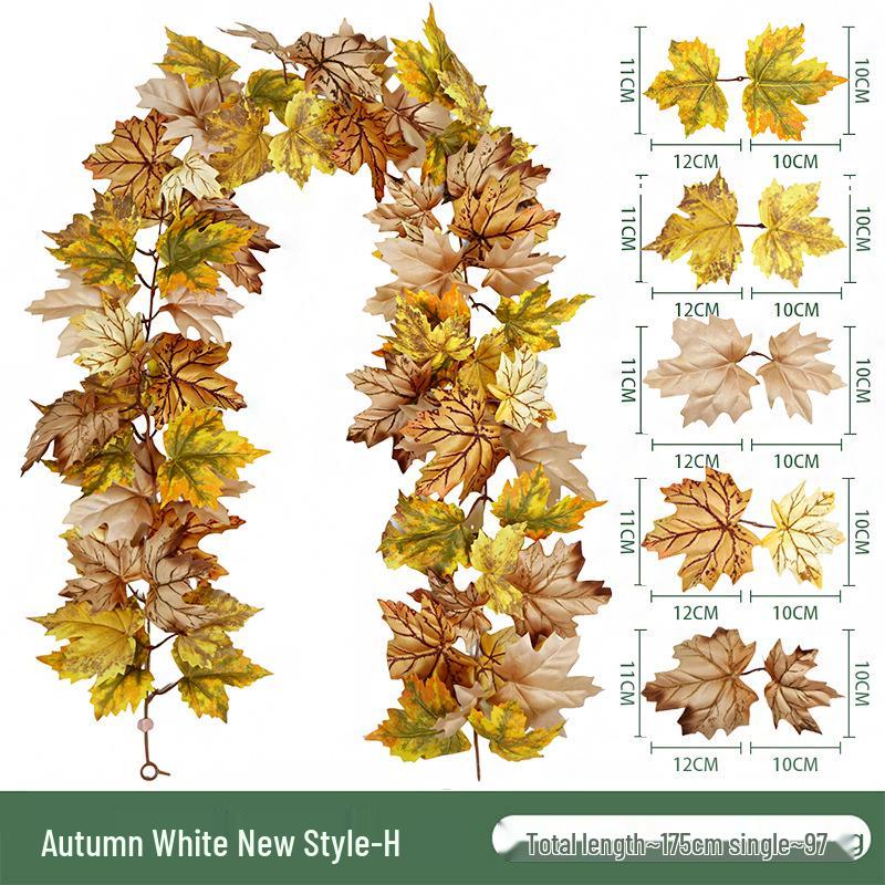 Skladem Podzimní a Halloweenská dekorace z javorových listů pro Vánoce a Den díkůvzdání