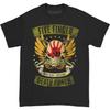 Men's Five Finger Death Punch Locked & Loaded T-shirt Small Black