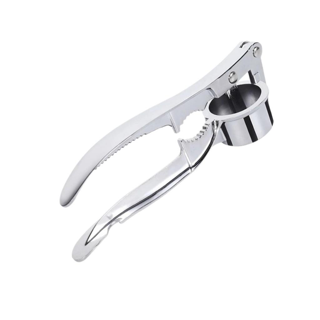 Large Manual Garlic Press and Mincer: Household Kitchen Utensil
