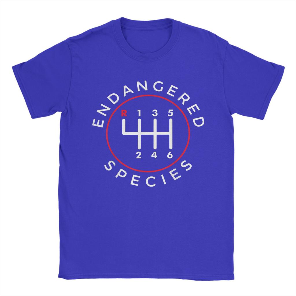 Gefährdete Arten Schaltgetriebe Schalthebel 6-Gang T-Shirts für Herren T-Shirts Rundhals T-Shirts Kurzarm Oberteile Sommer