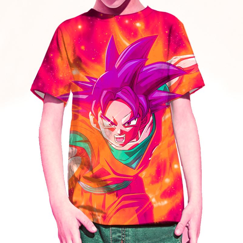 Trendy Pánské Dámské Oblečení Trička Anime Série Dragon Ball 3D Digitální Tisk Trička