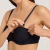 Hanro Gepolsterter Bandeau-BH 71732 Schwarz