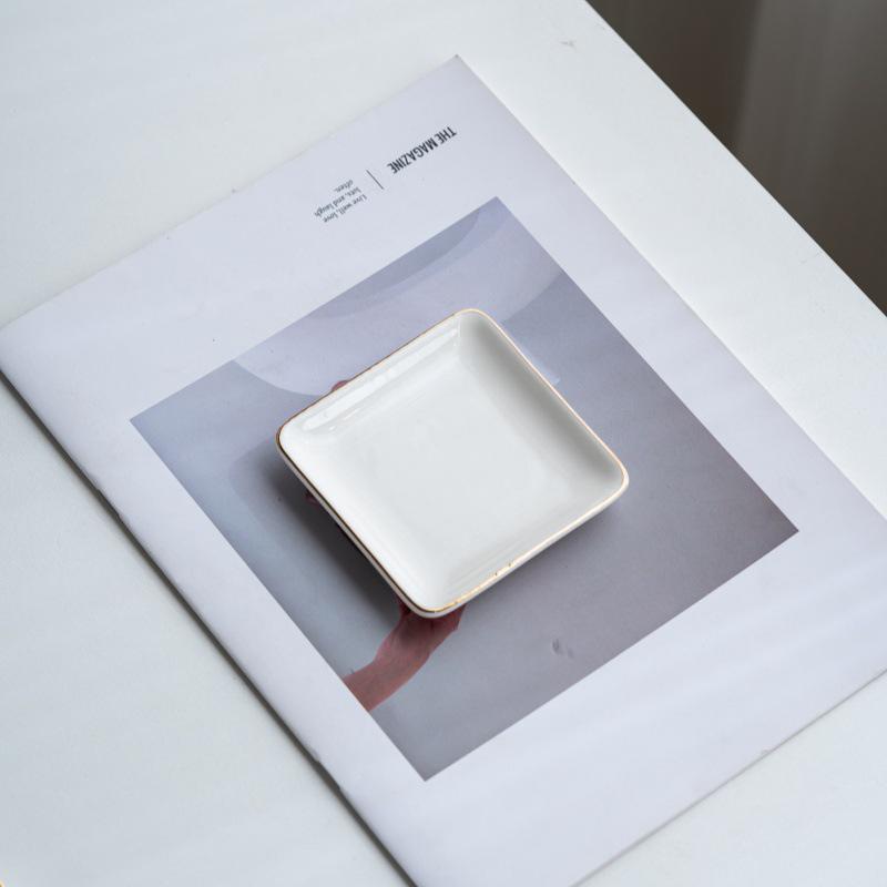 European Style Ceramic Jewelry Dish - Valentine s & Mother s Day Bracelet and Ring Display Tray