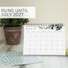 Aesthetic Desk Calendar 2026-2027 - Runs from June 2026 until July 2027 - Beautiful Small 26-27 Flip Desktop Calendar for Easy Organizing
