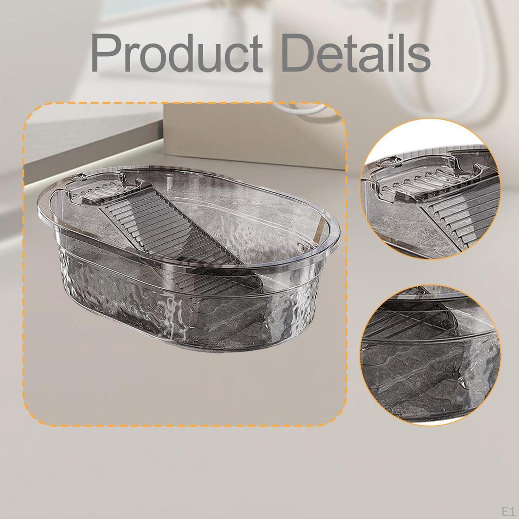 Miska do prania Ręczna tarka do prania Wanienka Umywalka Wiadro Materiał PP Odpowiednie do domu