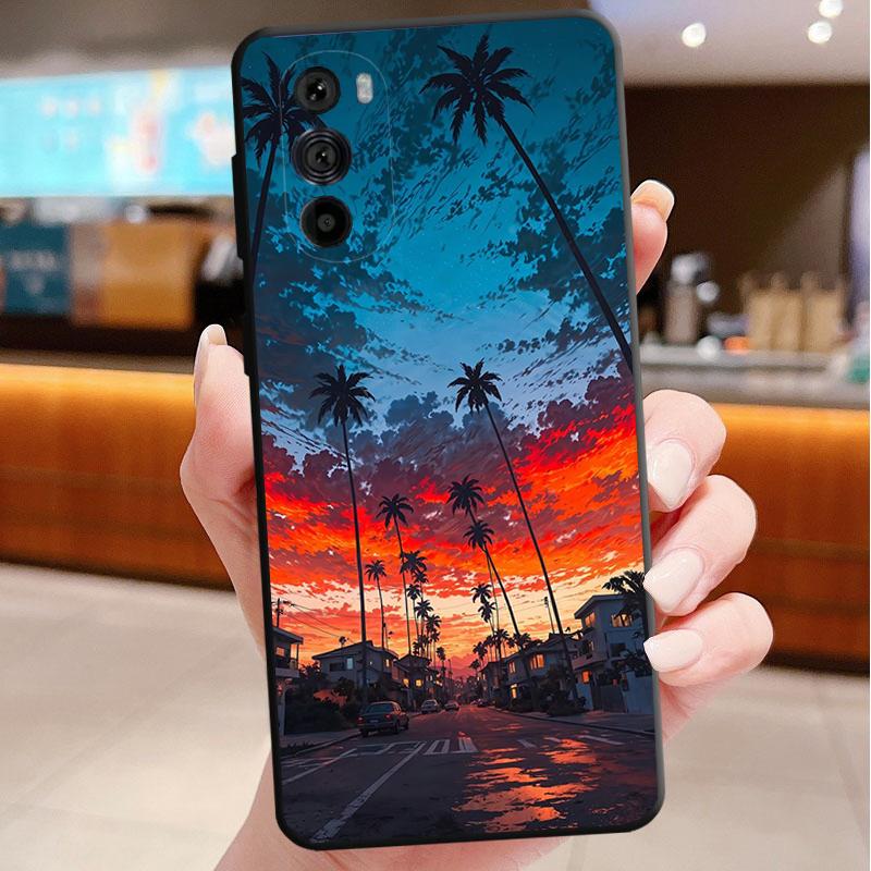 Phone Case For Motorola Edge 50 40 Pro 60 50 40 30 Ultra Neo Fusion Moto G Play G Stylus G Power G Greece Turkey Italy Scenery