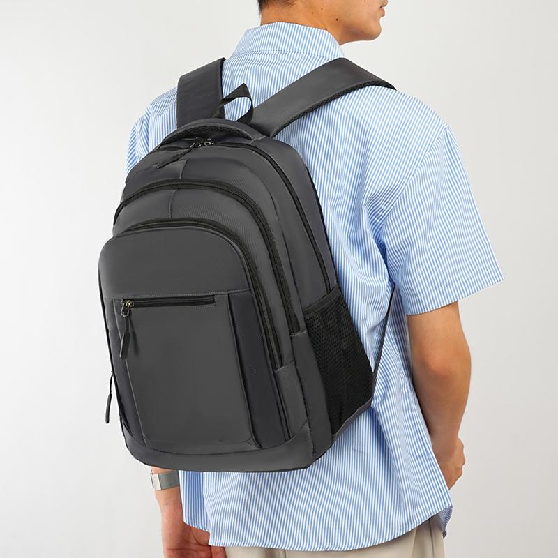 17.3-Inch Laptop Backpack - Adjustable Shoulder Strap, Commuter Bag, Stylish Backpack, Secure Zipper Closure