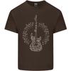 Gitarrennoten Elektrischer Gitarrist Spieler Rock Unisex Leichtes Baumwoll-T-Shirt