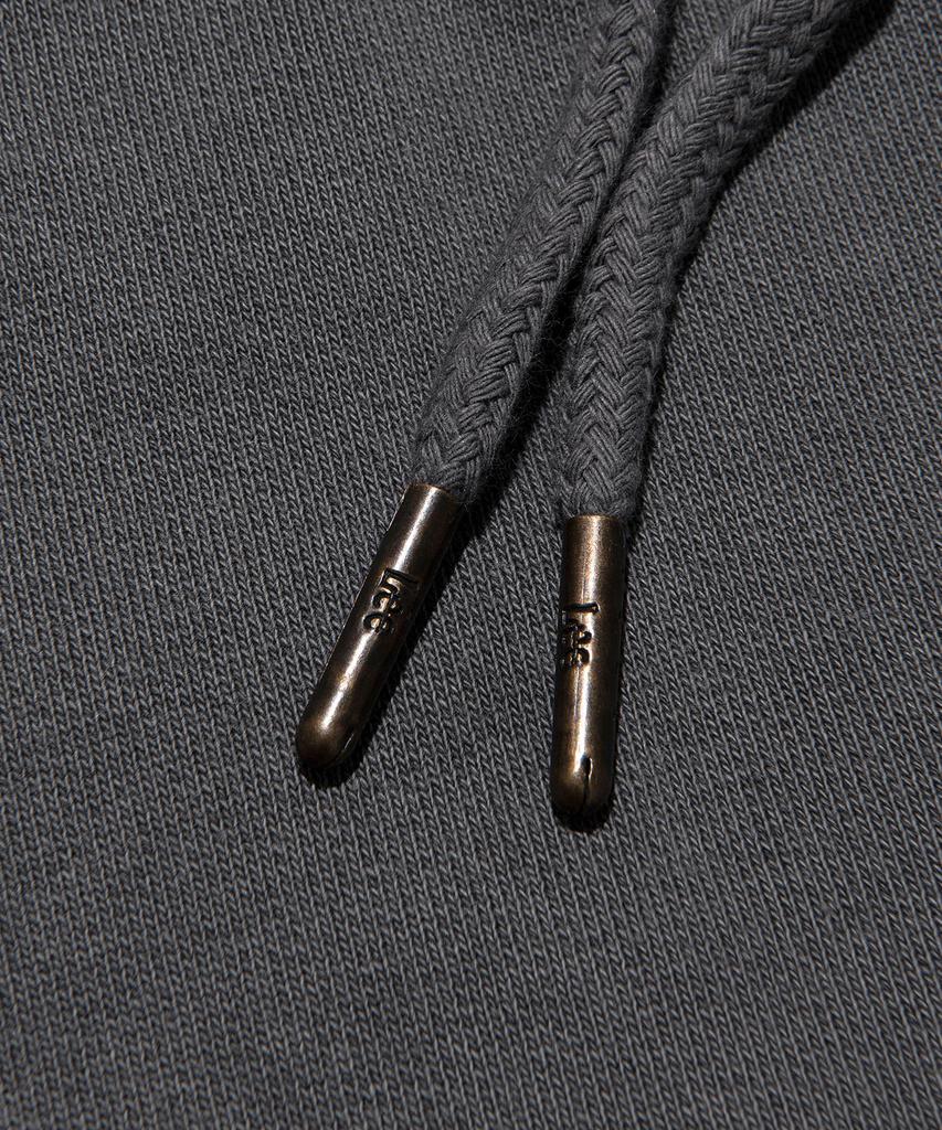 LEE Pigment-Dyed Capri Sweat Shorts Pigment Charcoal