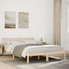 Vidaxl Longer Bed Without Mattress, 160X210 Cm, Solid Pine Wood