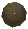 Fox Umbrellas Folding Umbrella TEL1 Style 10 Men's Umbrella, Brown, Ribs, FX-111 [Used]