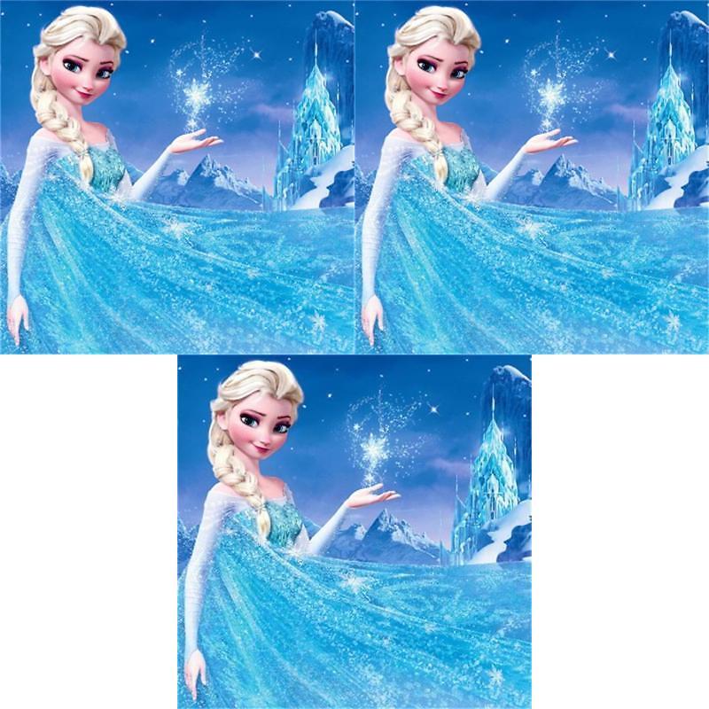 Frozen Oil Painting Diy Wall Decor For Living Room Or Bedroom