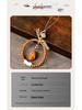 Tibetan Handmade Olive Pit Pendant Key Chain & Mobile Phone Charm