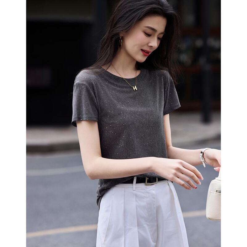 

Demana Women s Lightweight Mesh Short Sleeve T-shirt S