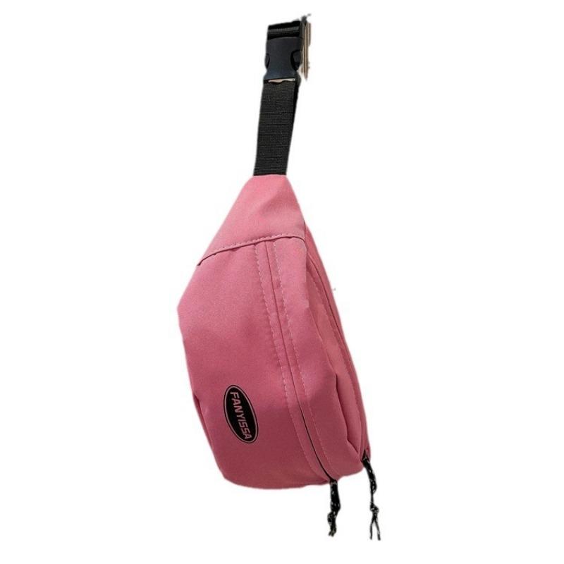 Mobile phone fanny pack trendy brand men's breast bag simple and lightweight shoulder small backpack women's leisure sports messenger bag men