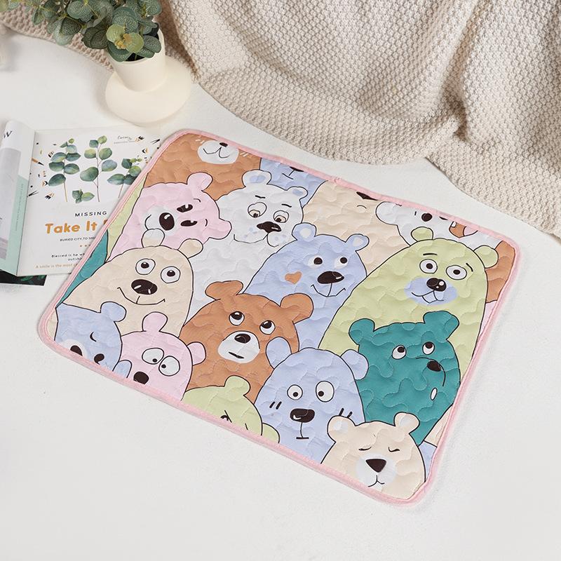 Non-Slip Pet Cotton Mat Washable Pad Mat for Dogs Cat Blanket Sofa Breathable Pet Dog Bed for Small Medium Large Dogs