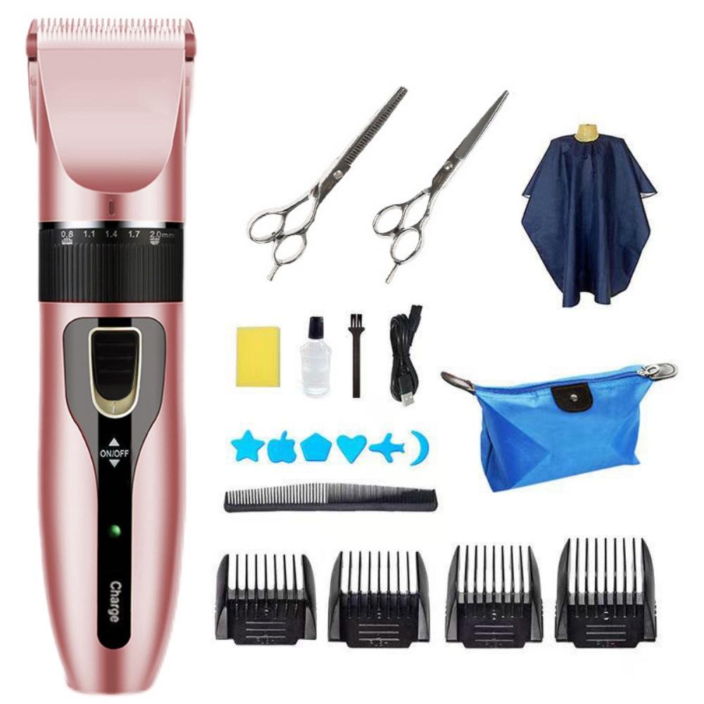 Electric Fader Professional Haircut Electric Push Scissor Adult Children Razor Bald Hair Cutter Rechargeable