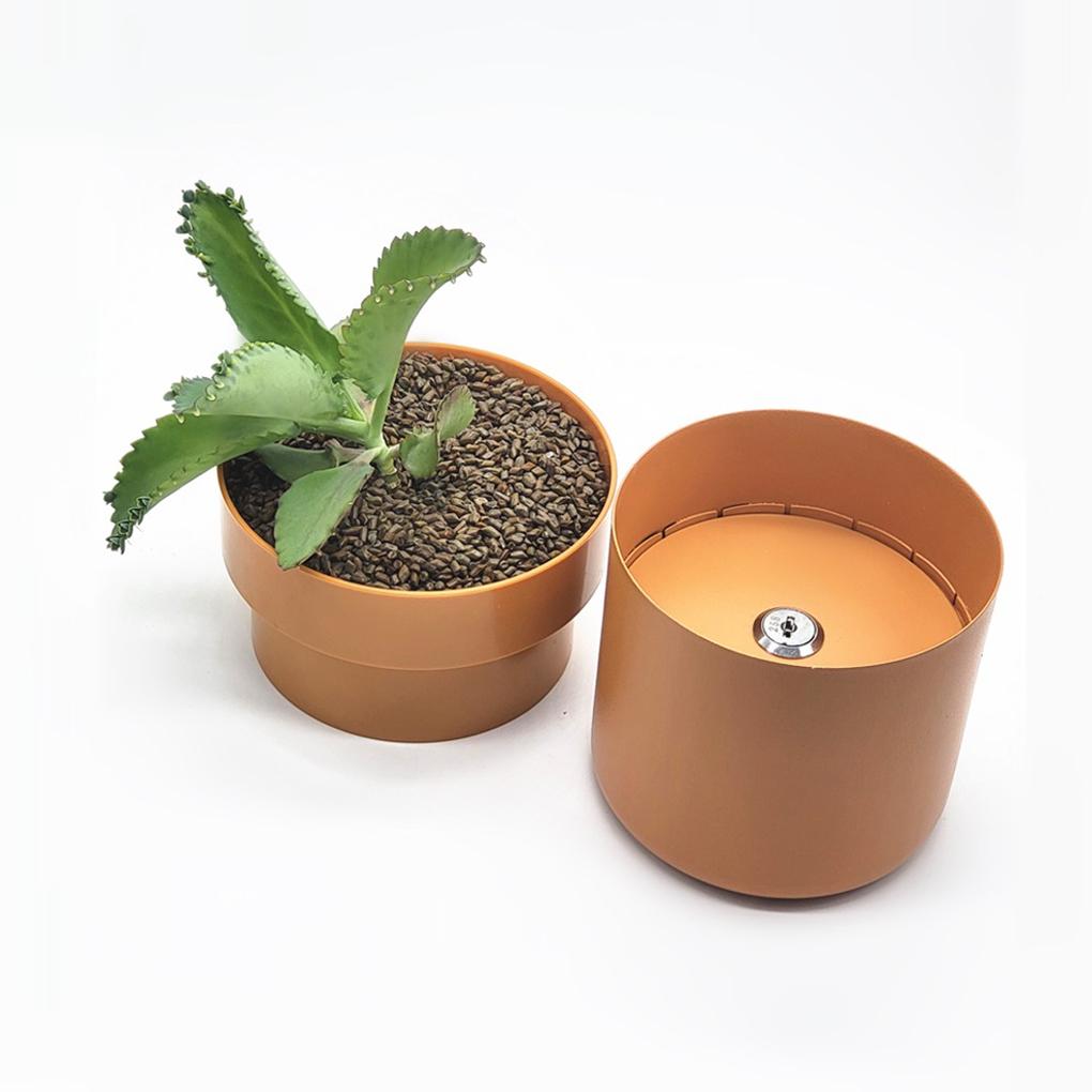 Conceal Pot Outside Holder Storage Safety Box Lightweight Versatile - Concealing Money, Cards, Keys, and Plants)