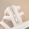 Girls' Sandals, Summer Children's Roman Shoes, Big Children's Soft Sole, Exposed Toe, Little Girls' Princess Shoes, Stylish