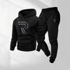 European Size New Casual Fashion Men's and Women's Sweaters, Printed Hoodies and Drawstring Sports Suits Europe and the United States