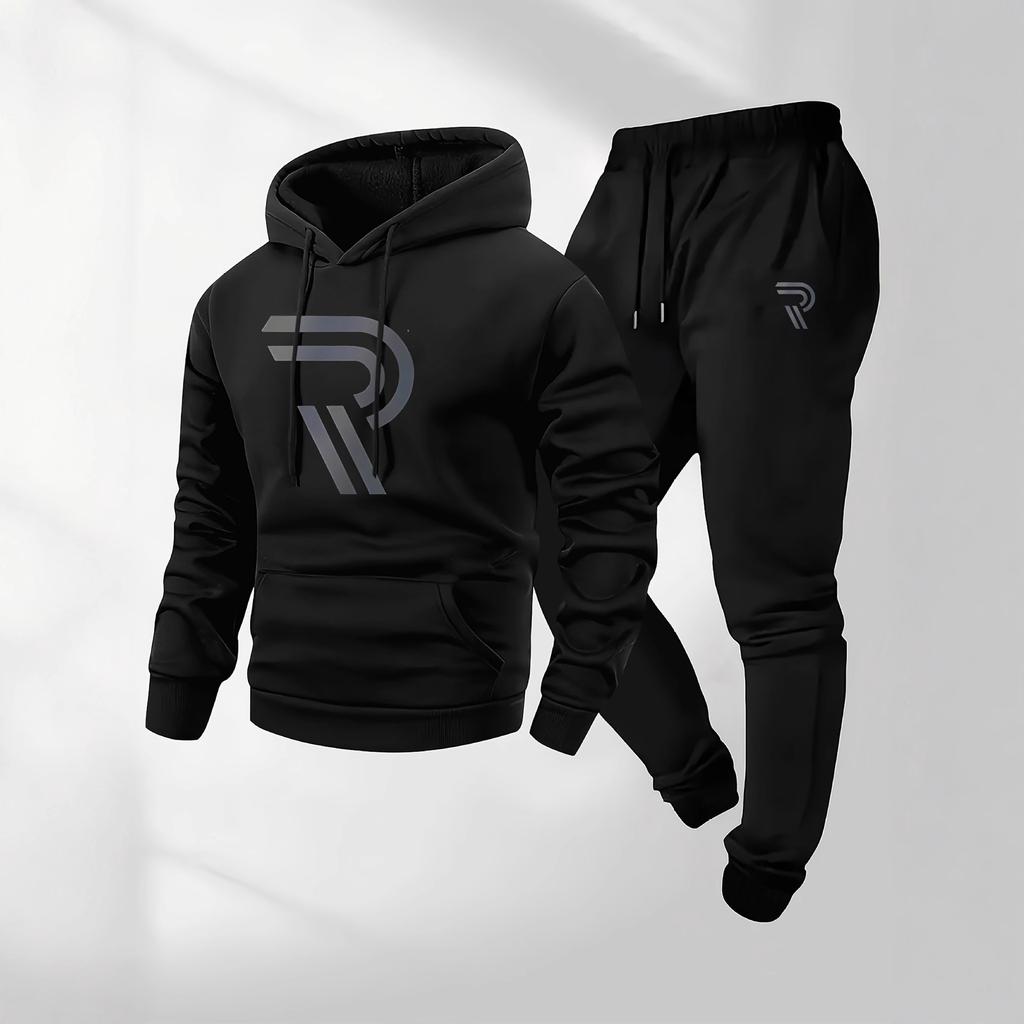 European Size New Casual Fashion Men's and Women's Sweaters, Printed Hoodies and Drawstring Sports Suits Europe and the United States