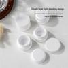 5g Nail Art Gel Storage Bottle - Pure White, Light-Proof, Anti-Overflow Ring.