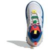adidas Maxxwavy Synthetic Leather, Textile Low Top Kids Lifestyle Shoes White Blue Kids' JH7169