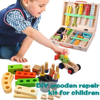 Simülasyon Onarım Araçları Oyuncaklar Ahşap Oyun Öğrenme Mühendisliği Bulmaca Oyuncakları Erkek Çocuklar İçin Hediyeler