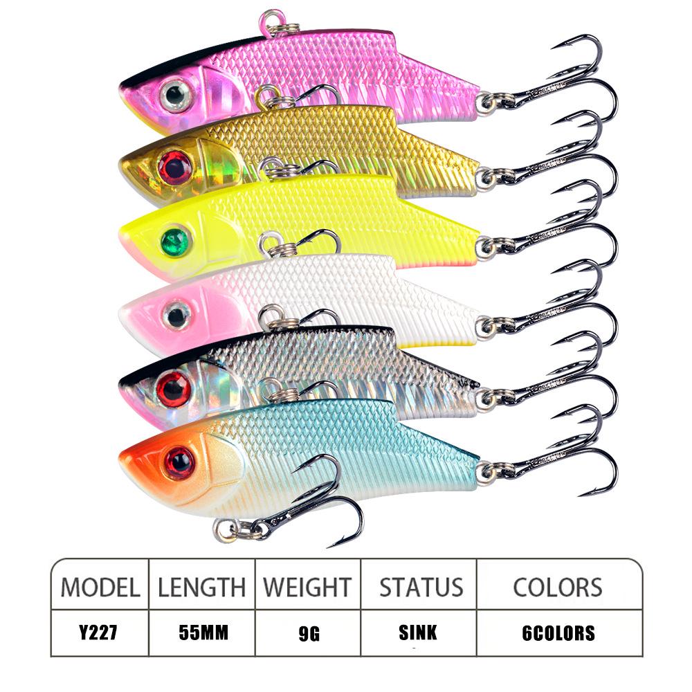 Vib Sound Beads Vibration Fishing Lure - Versatile Freshwater Bait for Xiaozui Fish