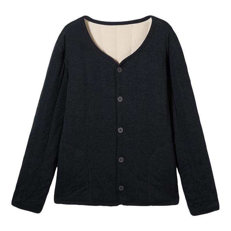 

MaoRen Мужской терможилет из мериносовой шерсти, бесшовный, с круглым вырезом 2XL