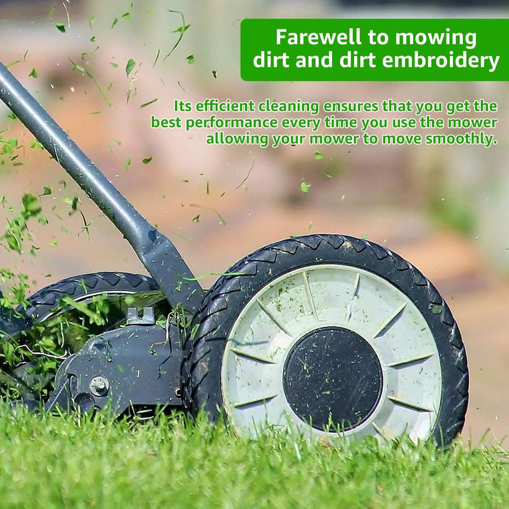 2Pcs Lawn Mower Cleaning Tools Mower Deck Cleaning Tool Deck Scraper with Ergonomic Handle Garden Machinery Cleaning Tools