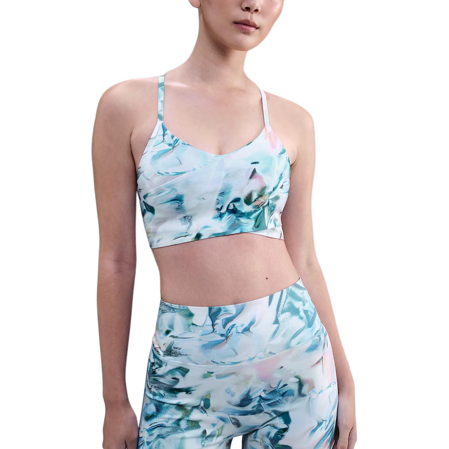 

Nike Женская спортивная майка с принтом, быстросохнущая, с легкой поддержкой, топы HQ3955-423 M