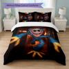 Poppy Playtime Print 3Pcs Duvet Cover Set 1 Duvet Cover and 2 Pillowcases Soft Bed Linen For Household Bedroom
